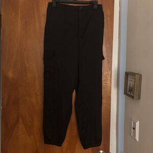 Sans Souci Black Cargo Pants